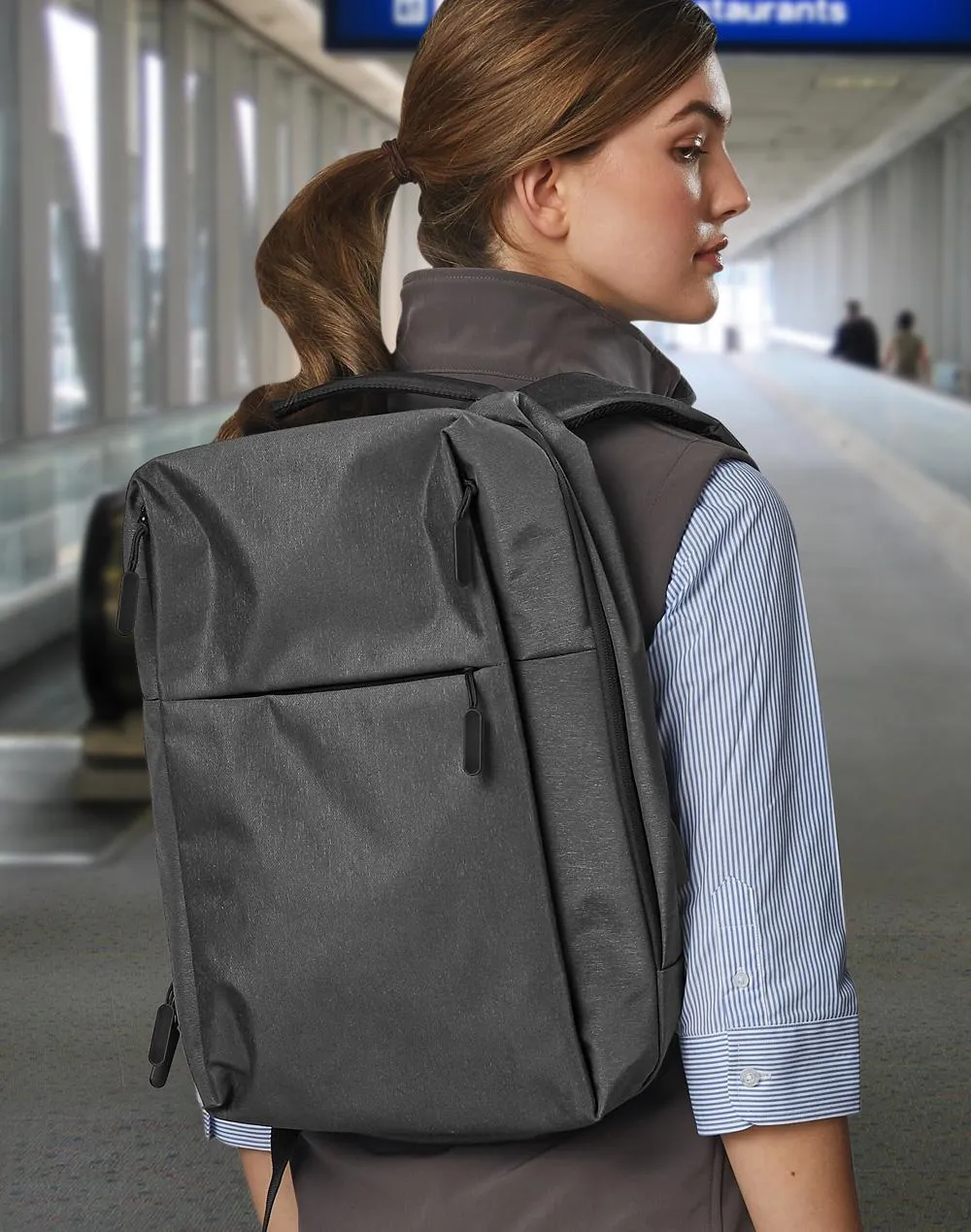 Winning Spirit Executive Heather Backpack (B5006)