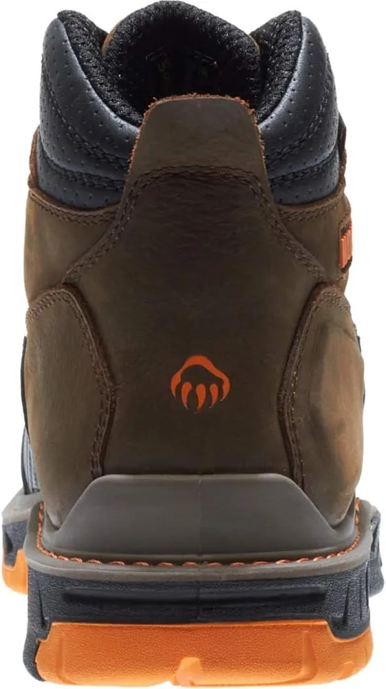 Wolverine Men's Overpass 6" Mid Composite Toe Waterproof Work Boot