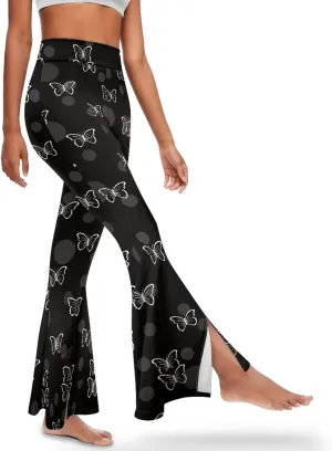 Women Flare Yoga Pants Y2K Leggings High Waisted Workout Pant
