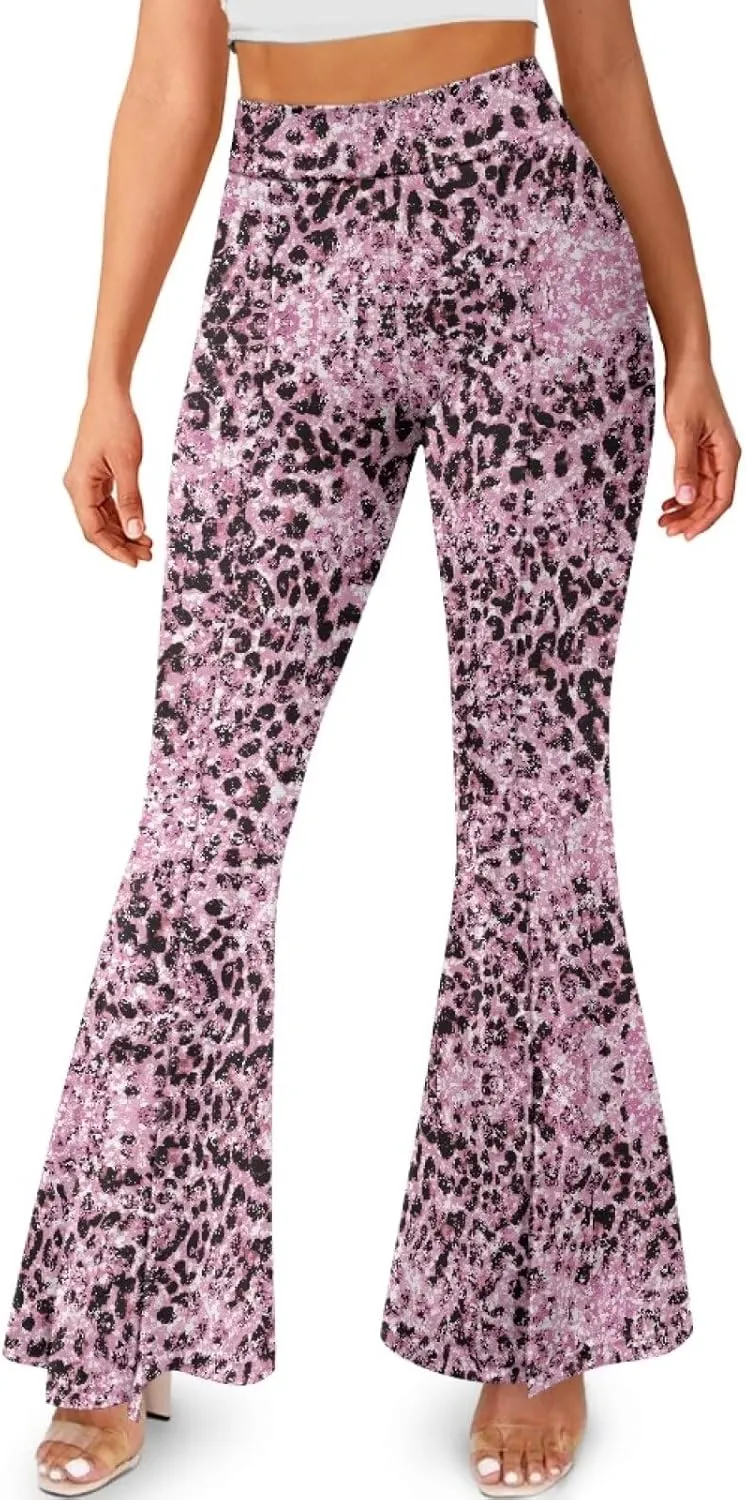 Women Flare Yoga Pants Y2K Leggings High Waisted Workout Pant