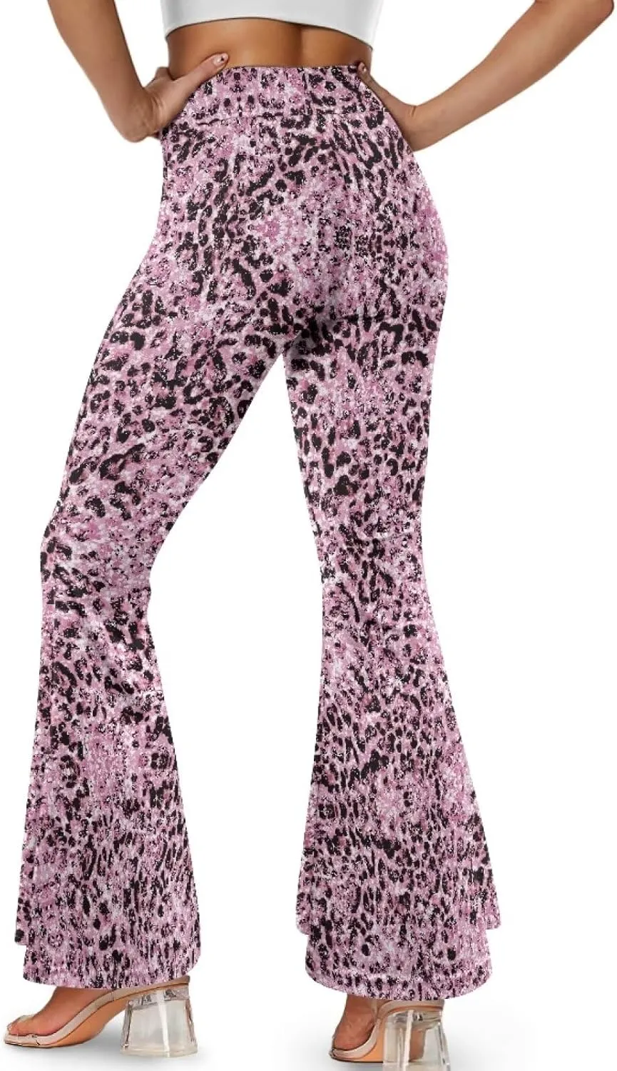 Women Flare Yoga Pants Y2K Leggings High Waisted Workout Pant