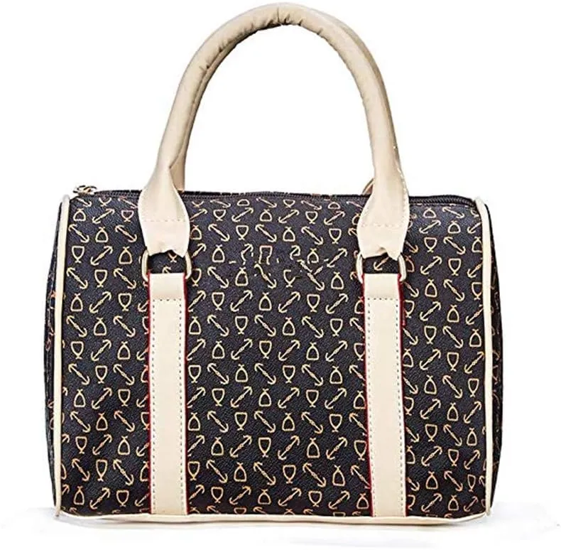 Women Handbag Set 6 Pcs PU Leather Tote Purse Set Multi-purpose Classic Shoulder Bag