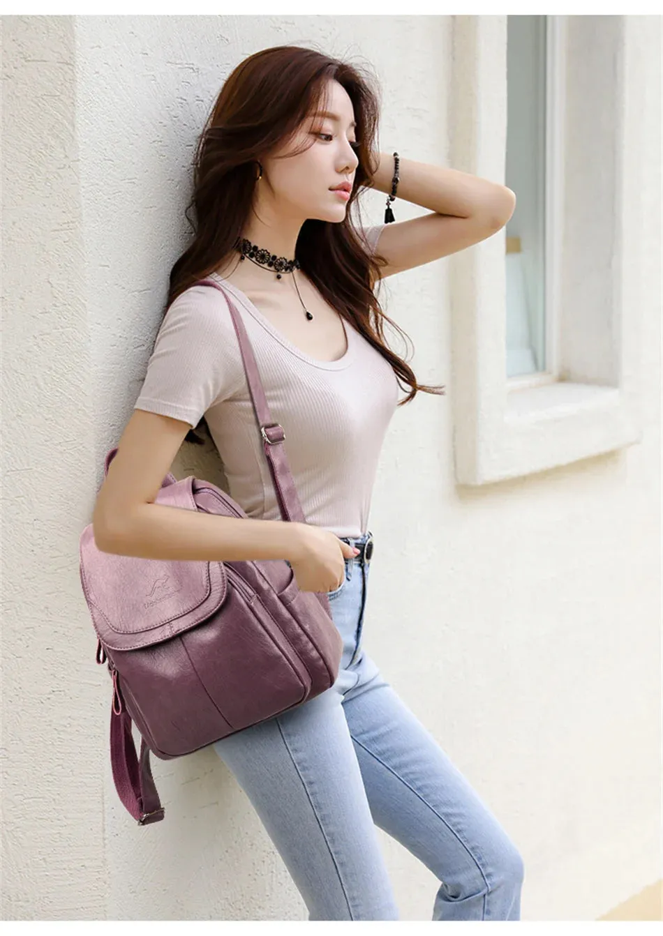 Women Large Capacity Backpack