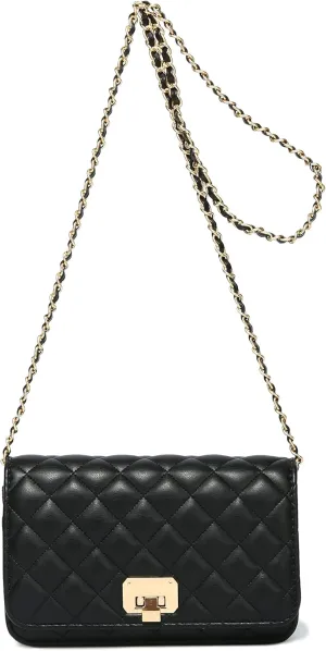 Women Shoulder Bag Quilted Crossbody Purse Designer Lattice Leather Chain Bag