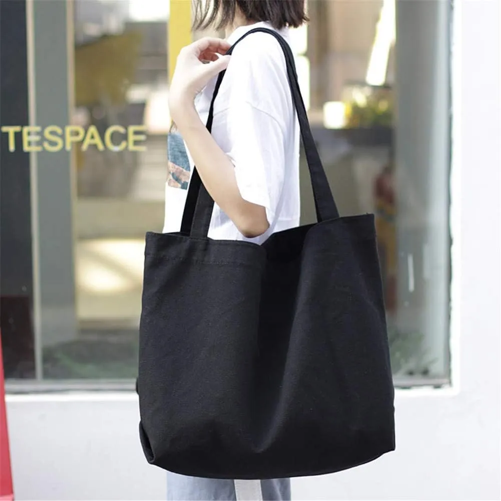 Women Shoulder Canvas Tote Handbag Work Bag