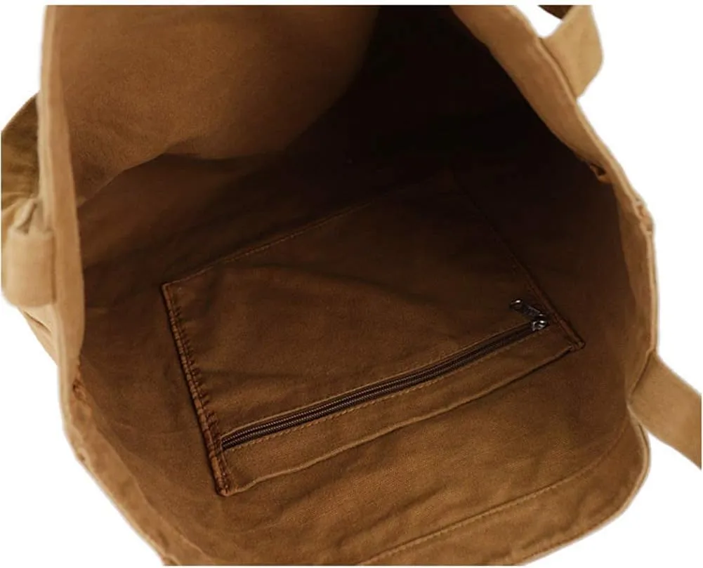 Women Shoulder Canvas Tote Handbag Work Bag