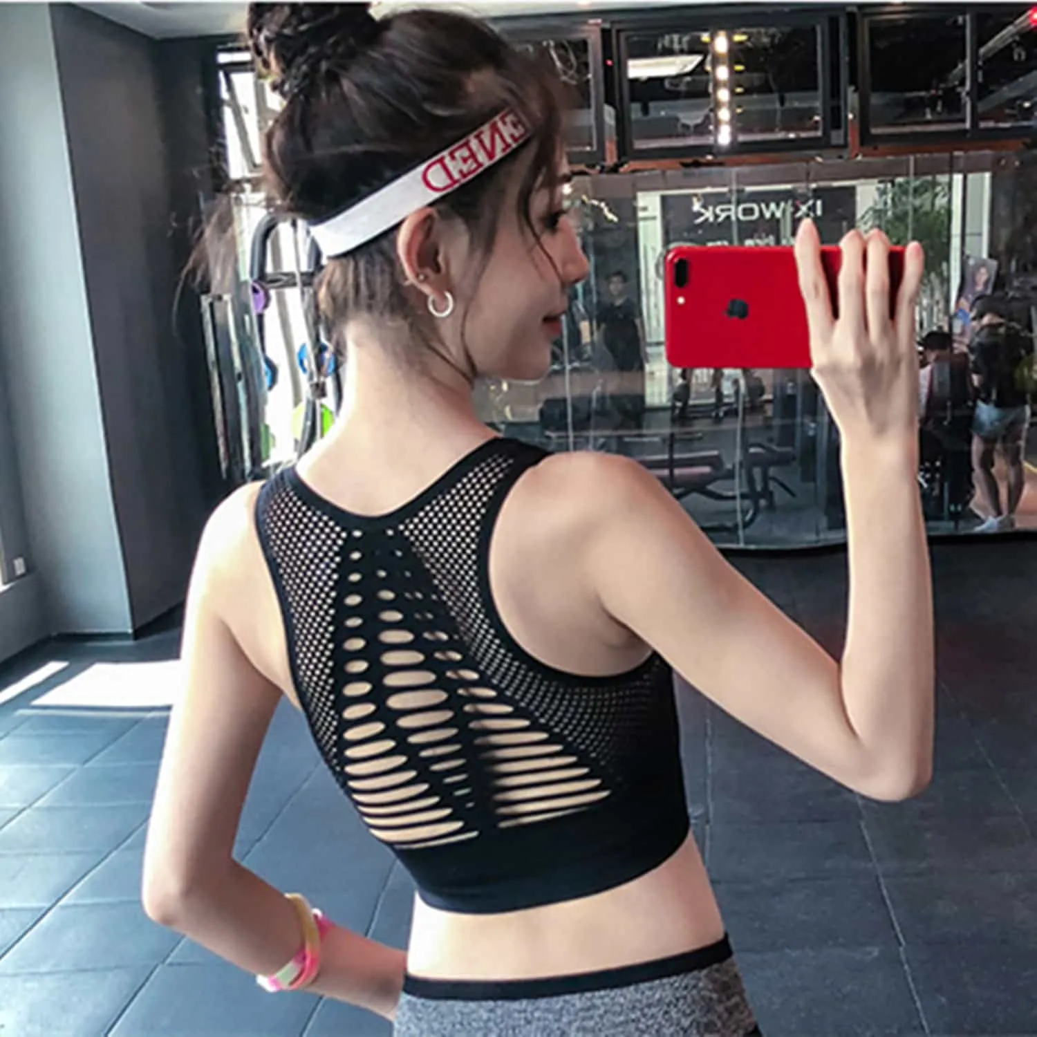 Women Sports Wear,Fitness Wear,Full Mesh Sports Wear,Fast Dry