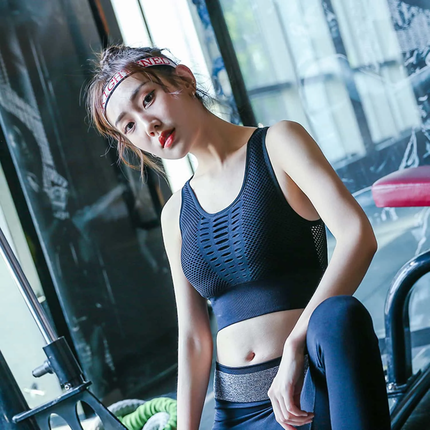 Women Sports Wear,Fitness Wear,Full Mesh Sports Wear,Fast Dry