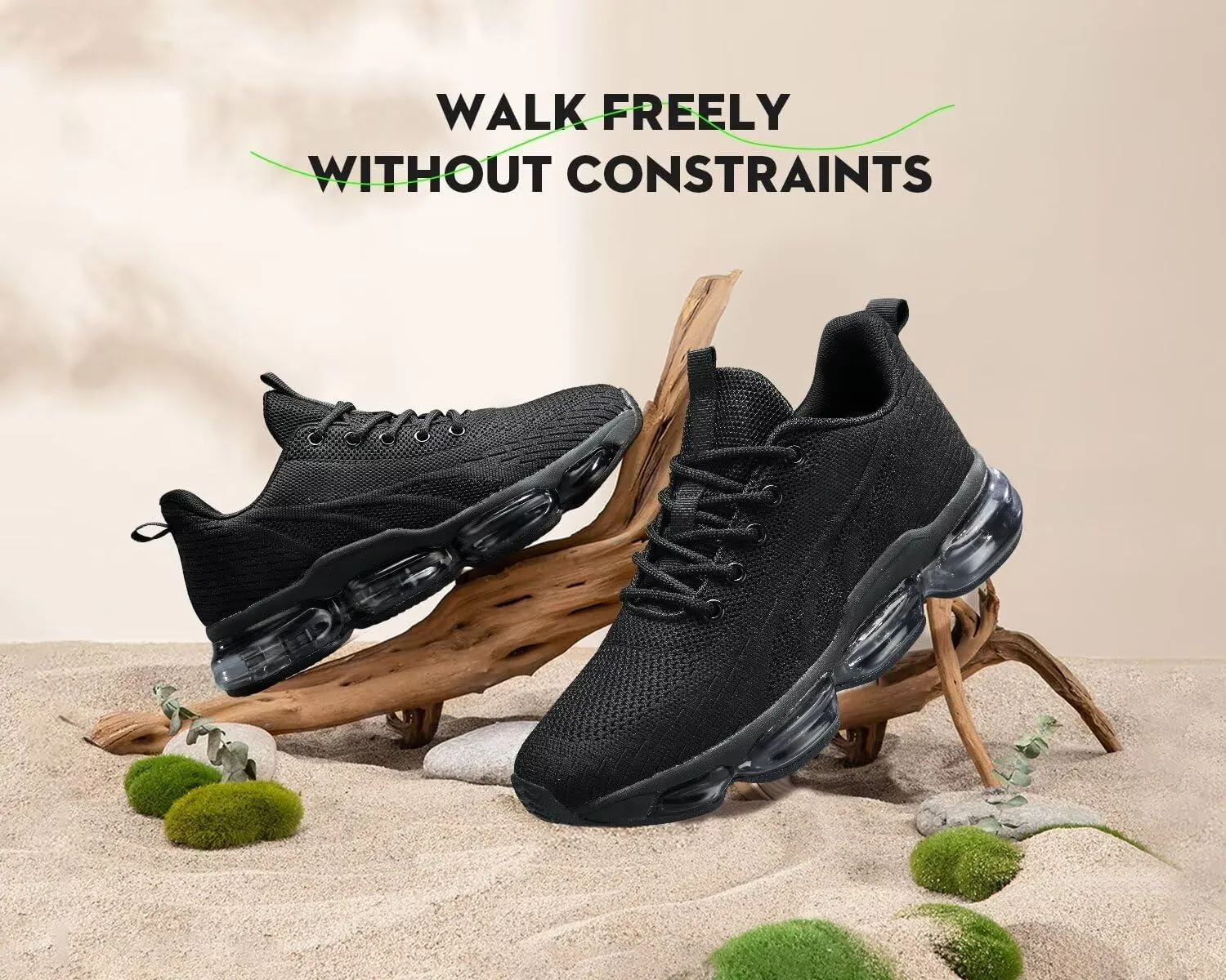 Womens Air Running Shoes Breathable Athletic Fashion Non Slip Walking Tennis Sneakers Mesh Workout Casual Sports