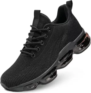 Womens Air Running Shoes Breathable Athletic Fashion Non Slip Walking Tennis Sneakers Mesh Workout Casual Sports