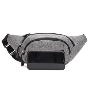 Women's & Men's & Cloth Waterproof Cross Body Green Men's Waist Packs