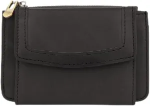 Women's Coin Purse Genuine Leather Mini Pouch Change Wallet RFID Trifold ID for Lipstick Keys Case Holder