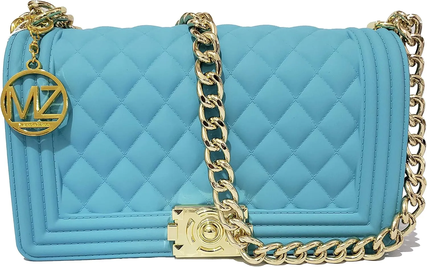 Women's Jelly/PVC Handbag - Medium, Crossbody Shoulder Purse for Everyday Use