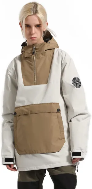 Womens Mens Ski Jackets Snowboard Coats Waterproof Windproof Pullover Jacket for Women Skiing Snowboarding Sports
