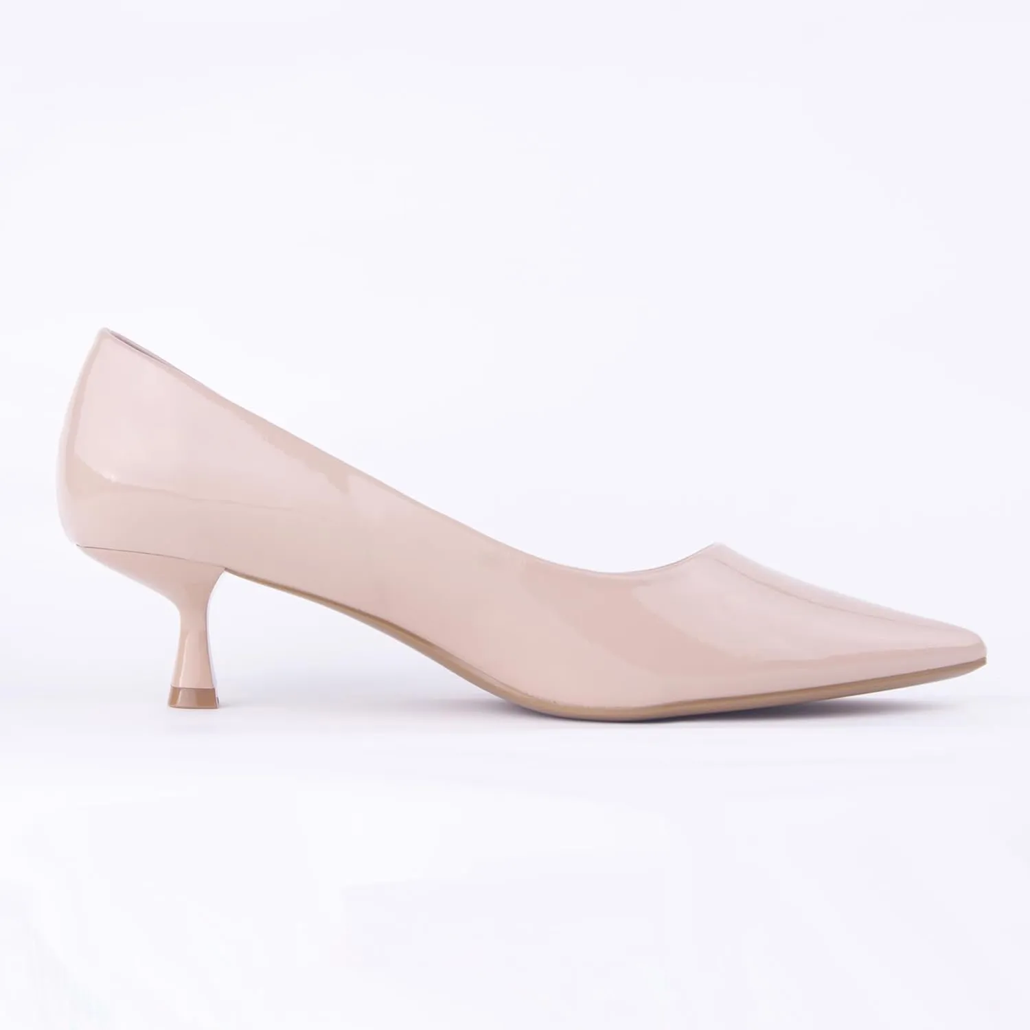Women's Pumps Kitten Heel Pointed Toe Shoes for Ladies Women Comfortable Office Work Dress Casual Weeding Shoes