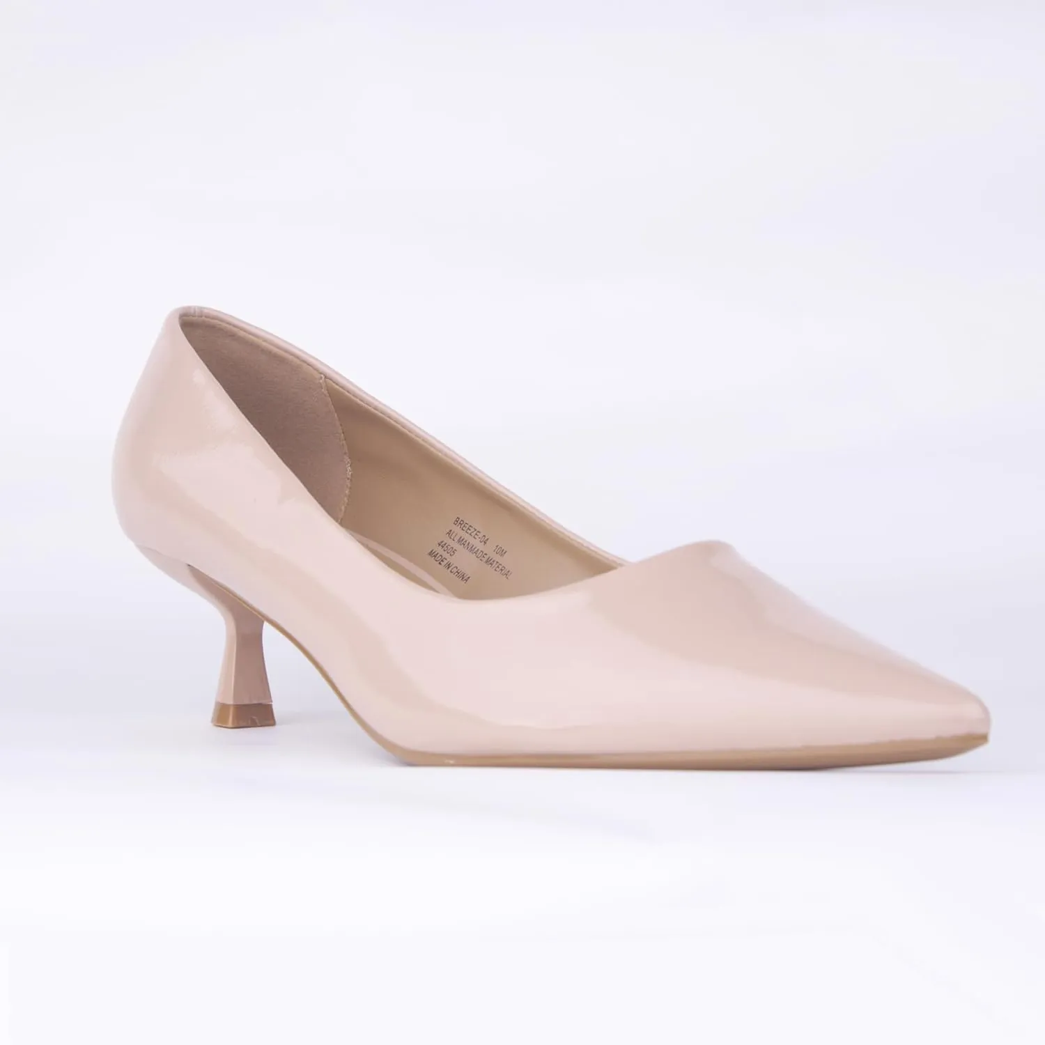 Women's Pumps Kitten Heel Pointed Toe Shoes for Ladies Women Comfortable Office Work Dress Casual Weeding Shoes