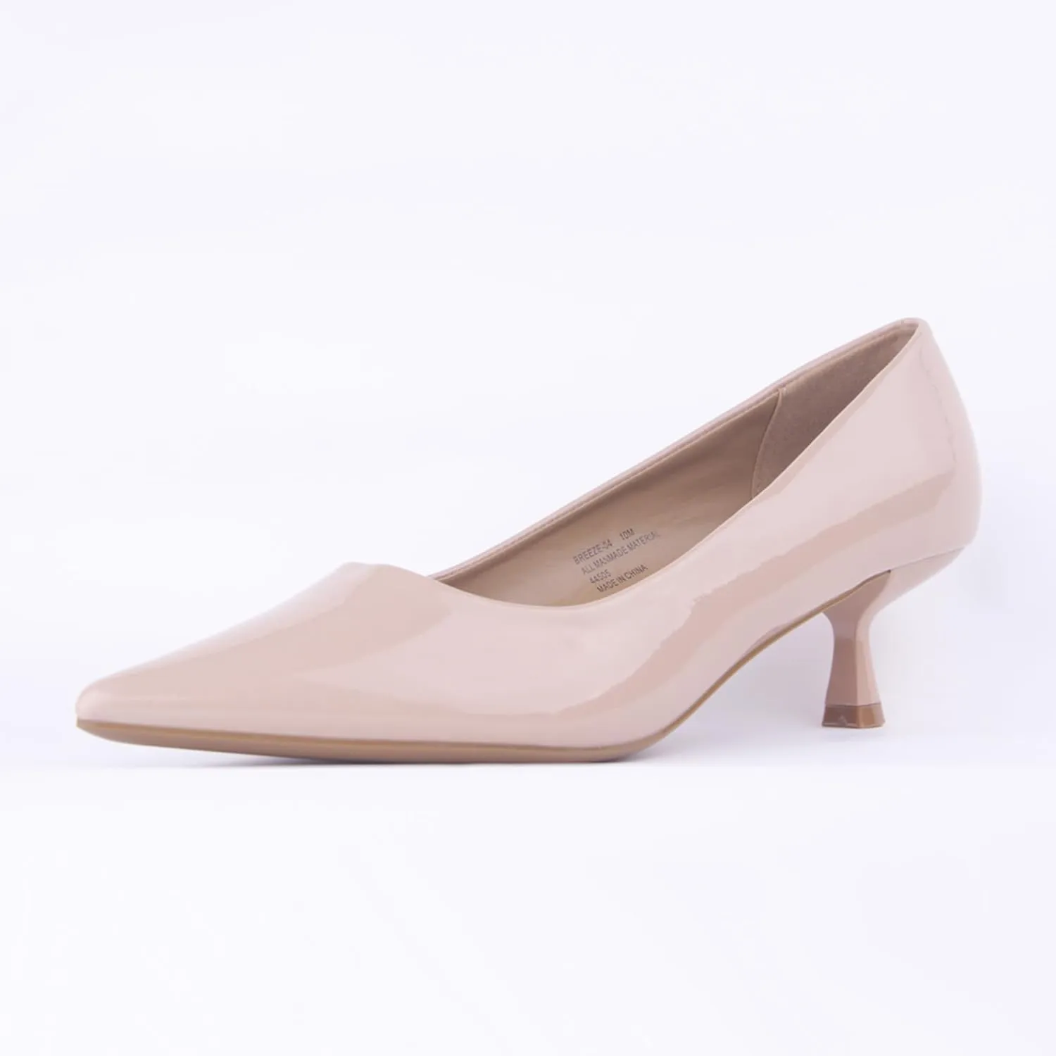 Women's Pumps Kitten Heel Pointed Toe Shoes for Ladies Women Comfortable Office Work Dress Casual Weeding Shoes