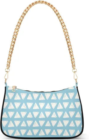 Women's Shoulder Handbags Chain Shoulder Brace for Women Bag Graphic Prints Ladies Vacation Handbags Tote Purse,Multi1