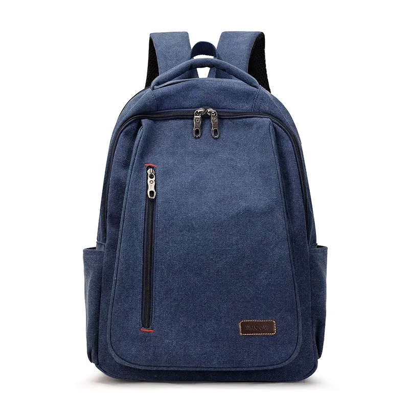 Women's Simple For Boys Canvas Large Capacity Wind Backpacks
