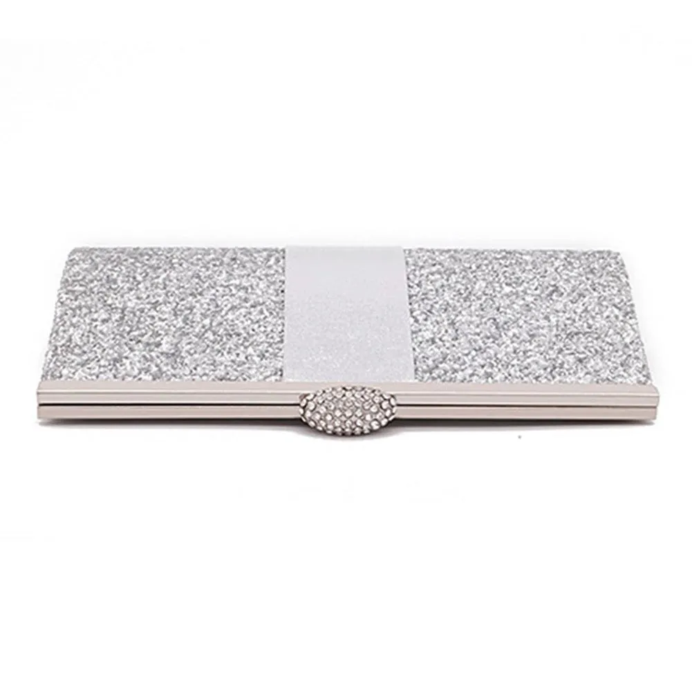 Women's Wedding Clutch Purse and Handbag Sequin Diamond Evening Bag