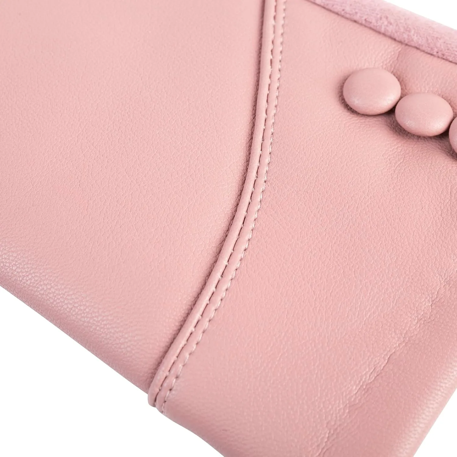 Womens Winter Leather Gloves Touch Screen Wool Lined Windproof Warm Suede Fashion Dress Gloves