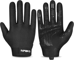 Workout Gloves for Men Women, Lightweight Full Palm Grip Padded Protection Gym Gloves for Weightlifting, Training