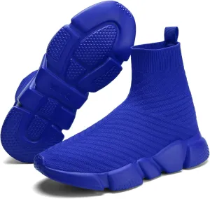 WXQ Men's Running Shoes Comfortable Lightweight Breathable Walking Shoes Mesh Workout Casual Sports Shoes