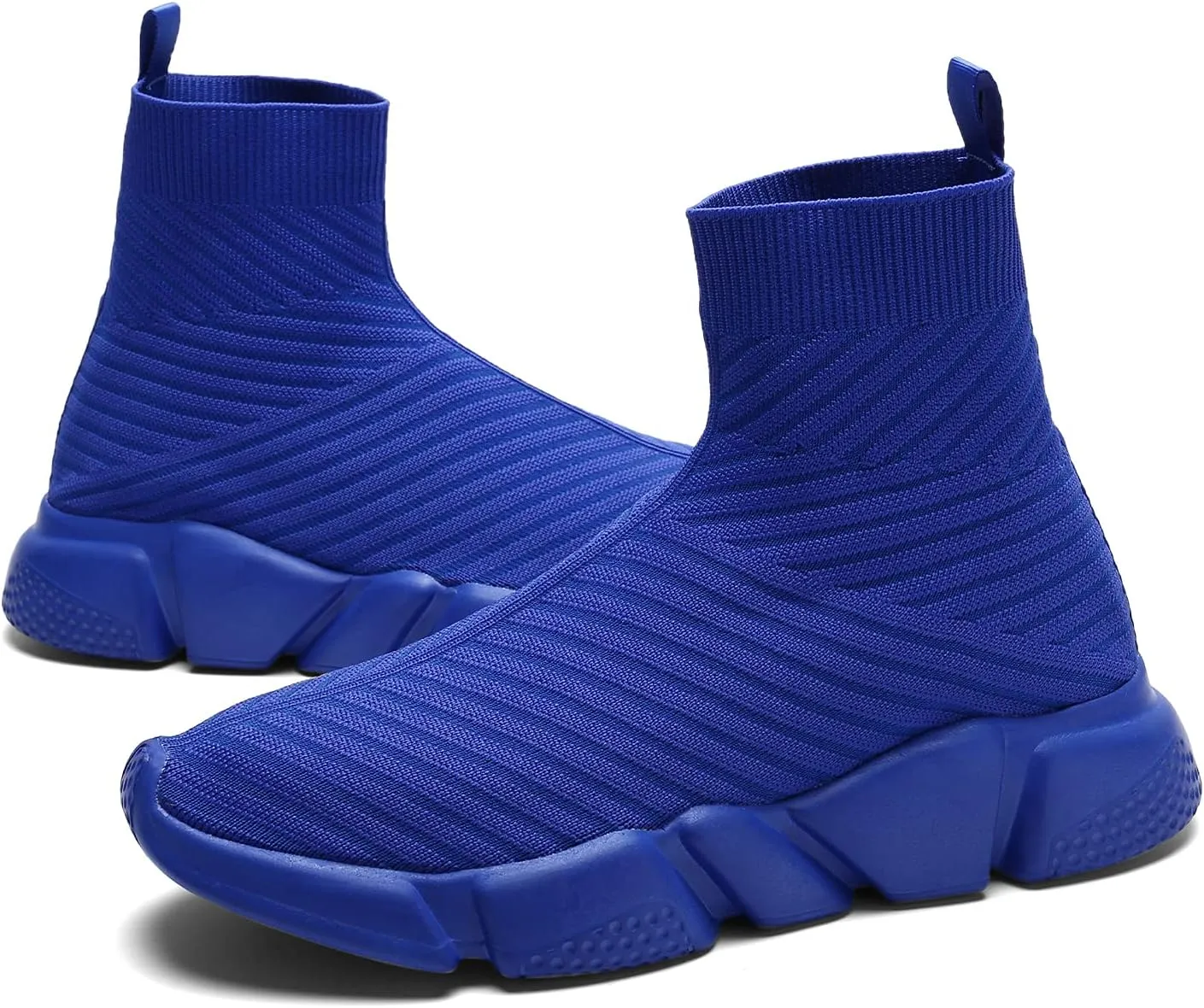 WXQ Men's Running Shoes Comfortable Lightweight Breathable Walking Shoes Mesh Workout Casual Sports Shoes