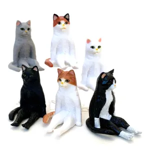 X 70891 SITTING CATS FIGURINES-DISCONTINUED