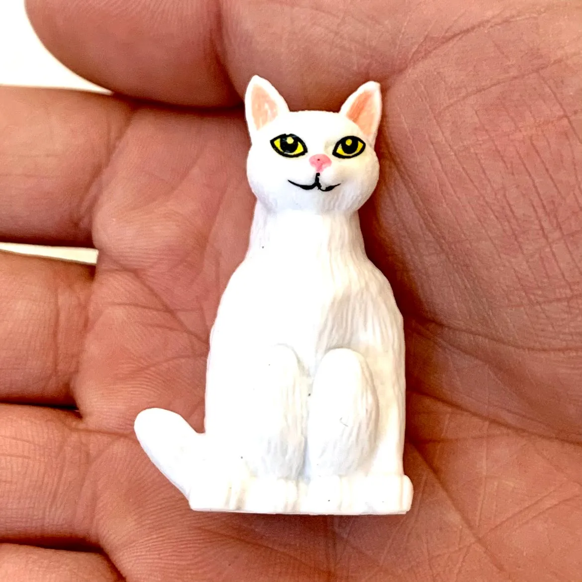 X 70892 SQUATTING CATS FIGURINES-DISCONTINUED