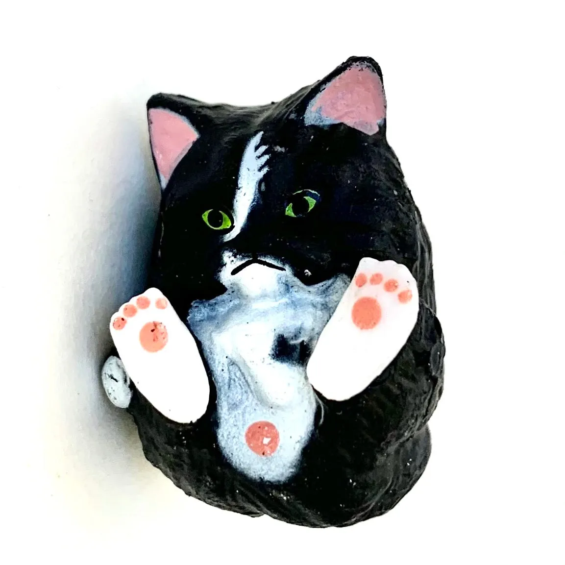 X 70893 CURLING CATS FIGURINES-DISCONTINUED