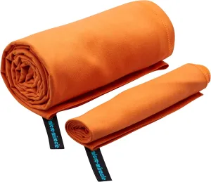 XXL Travel Towel - 2 Quick Dry and Extra Soft Microfiber Towels, Lightweight and Compact for Gym, Swim Practice, Travel, Backpacking, Camping, RV, Beach, Camping