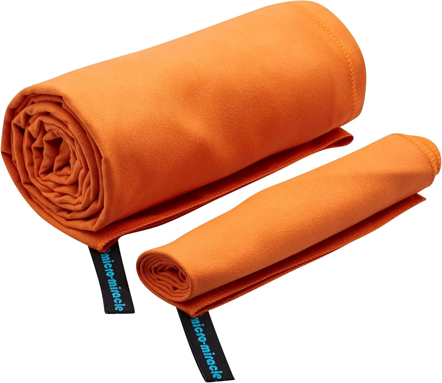XXL Travel Towel - 2 Quick Dry and Extra Soft Microfiber Towels, Lightweight and Compact for Gym, Swim Practice, Travel, Backpacking, Camping, RV, Beach, Camping