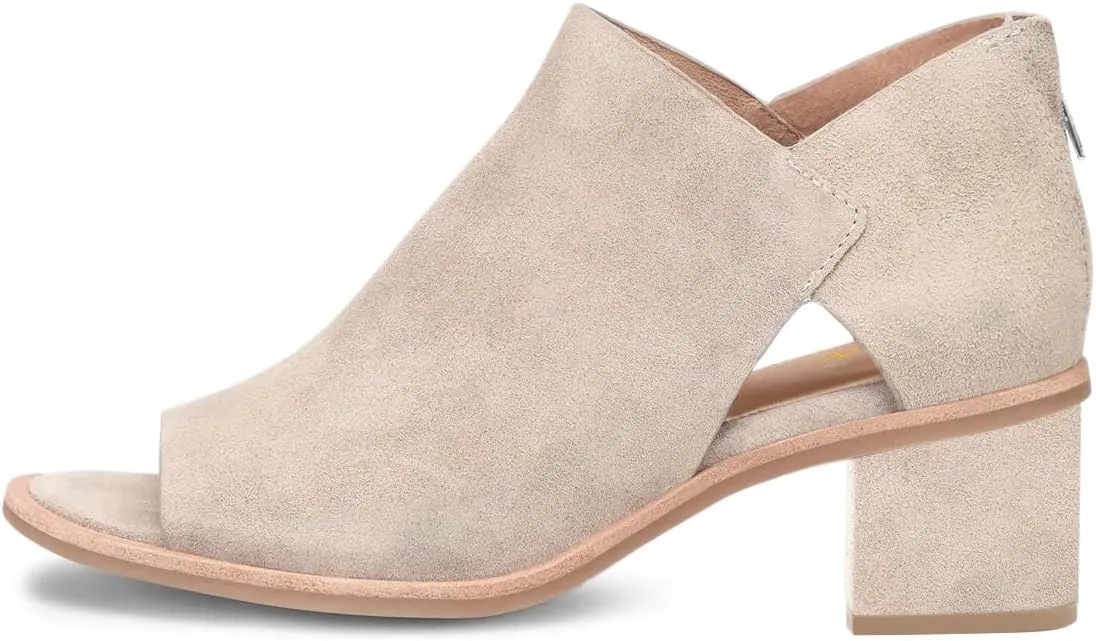 YDN Women's Peep Toe Booties Low Chunky Block Heels Back Zipper Sandal Ankle Boots Comfy Dress Daily Shoes Size 4-16 US