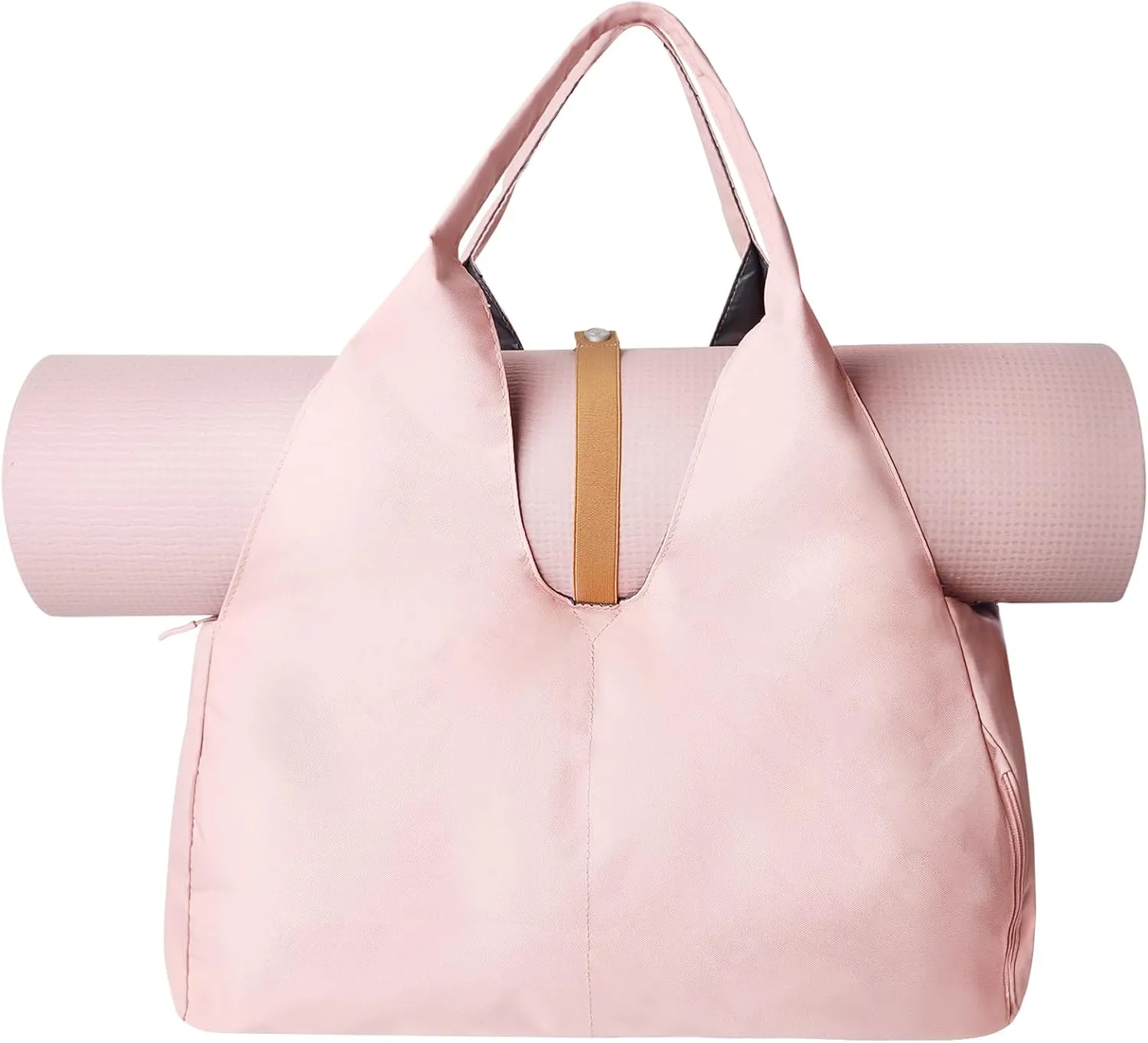 Yoga Mat Bag, Women Workout Gag Oxford Cloth Sport Yoga Gym Bag with Shoes Compartment & Wet Dry Storage Pockets, Yoga Mat Carrier Bag
