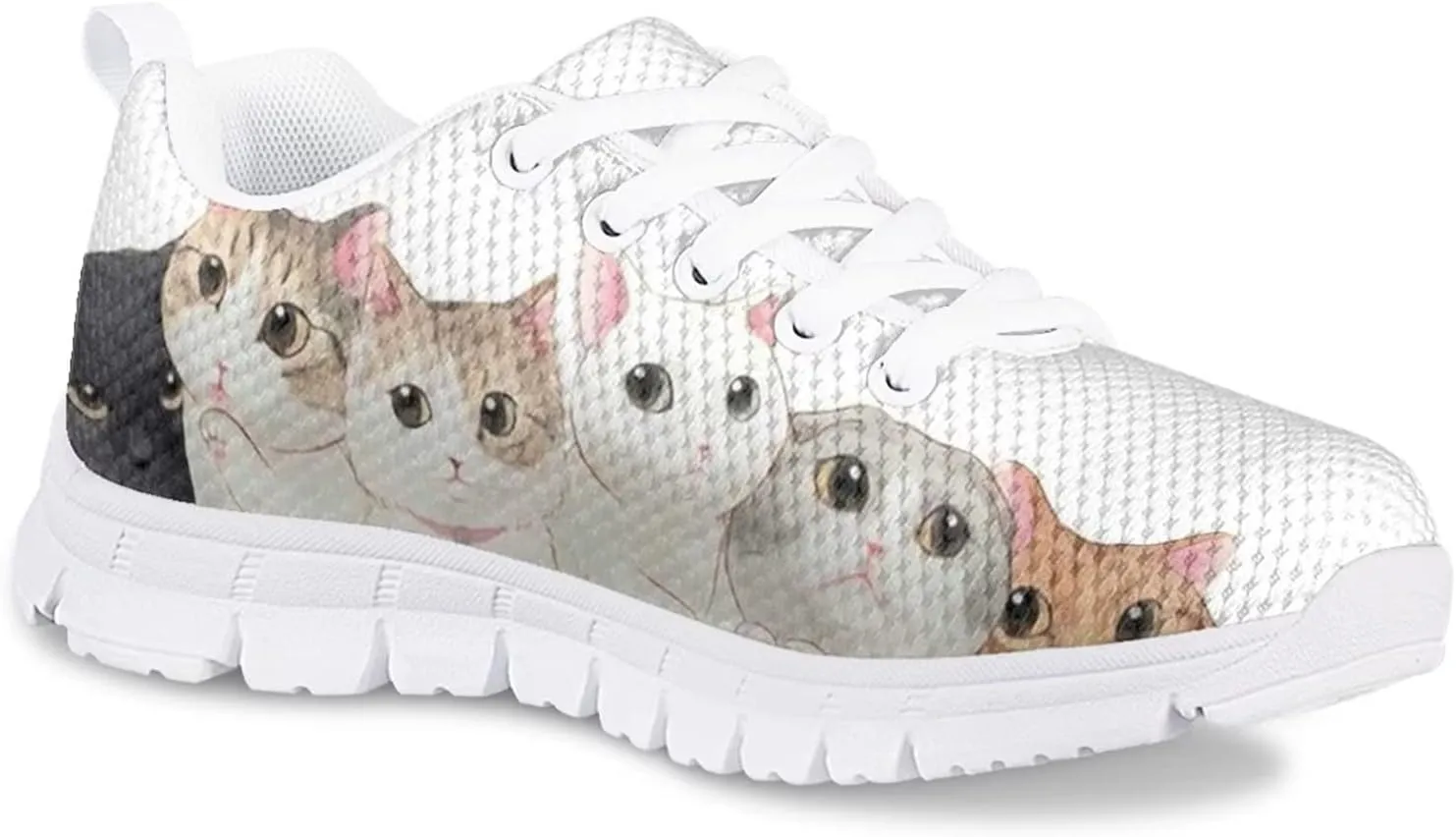 Yzaoxia Little/Big Kids Tennis Shoes for Girls Breathable Mesh Sneakers Lightweight Running Shoes Size 11-3