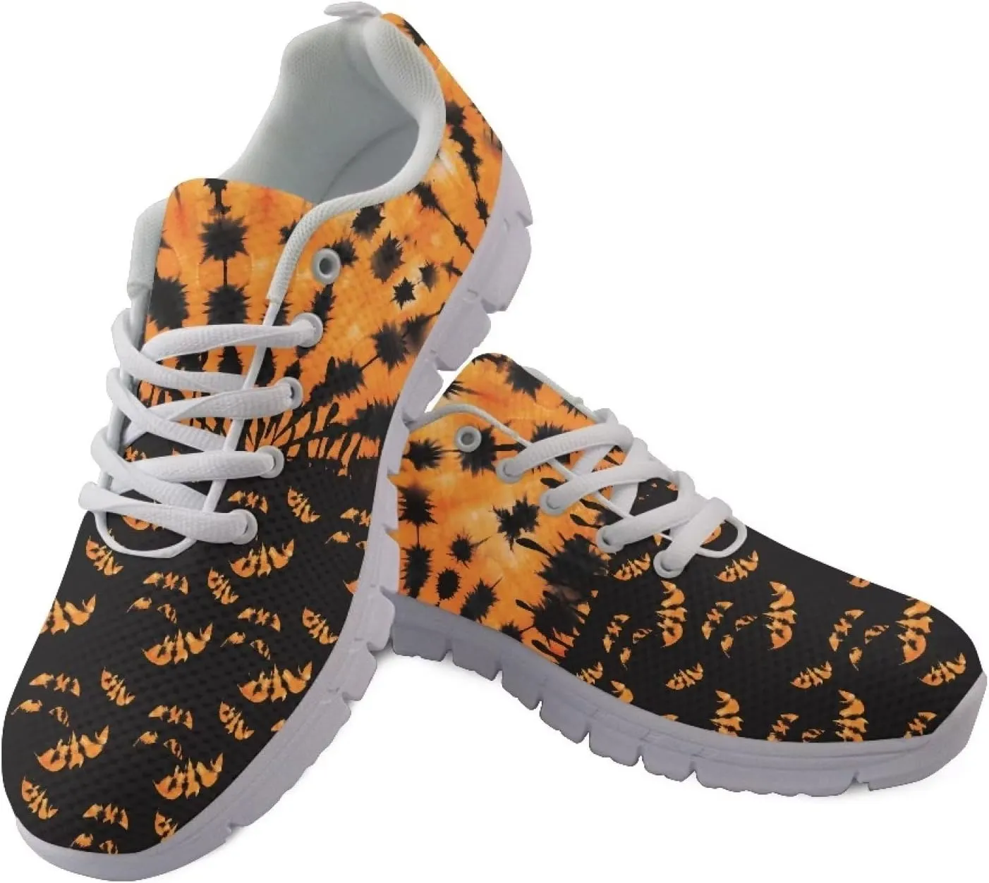 Yzaoxia Tennis Shoes for Women Breathable Mesh Sneakers Walking Running Sports Shoes Size 5-12