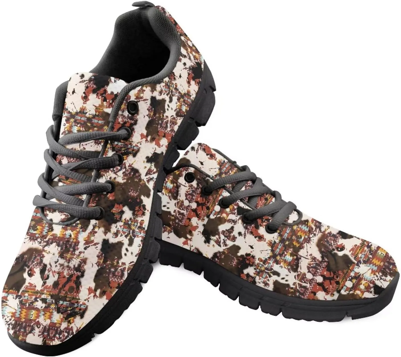Yzaoxia Tennis Shoes for Women Breathable Mesh Sneakers Walking Running Sports Shoes Size 5-12