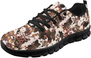 Yzaoxia Tennis Shoes for Women Breathable Mesh Sneakers Walking Running Sports Shoes Size 5-12