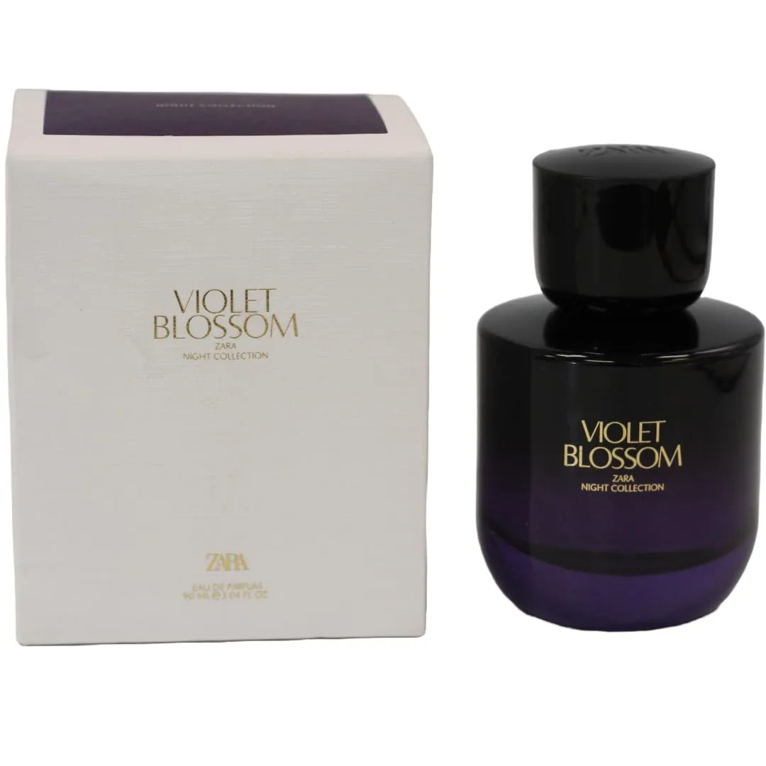 Zara Violet Blossom Perfume for Women Sophisticated and Warm Fragrance with Floral Iris Red Peony Juicy Mandarin Sweet Raspberry and Creamy Vanilla Eau de Parfum 90ml (3.0 fl. oz.)