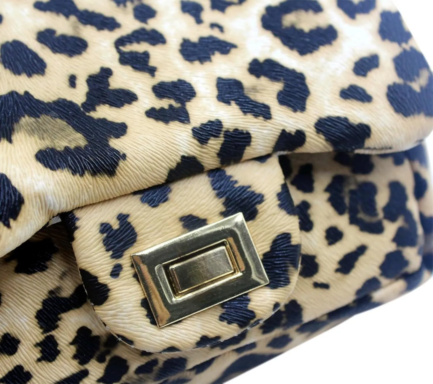 ZGMYC Little Girls Toddlers Crossbody Purse Leopard Pattern Shoulder Bag Handbag with Chain Strap